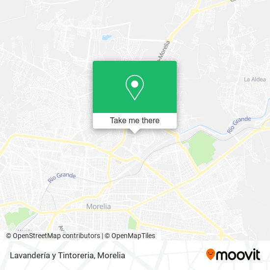 Lavandería y Tintoreria map
