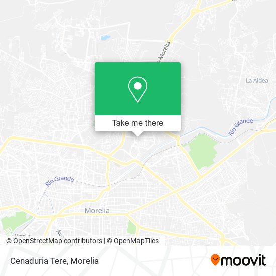Mapa de Cenaduria Tere