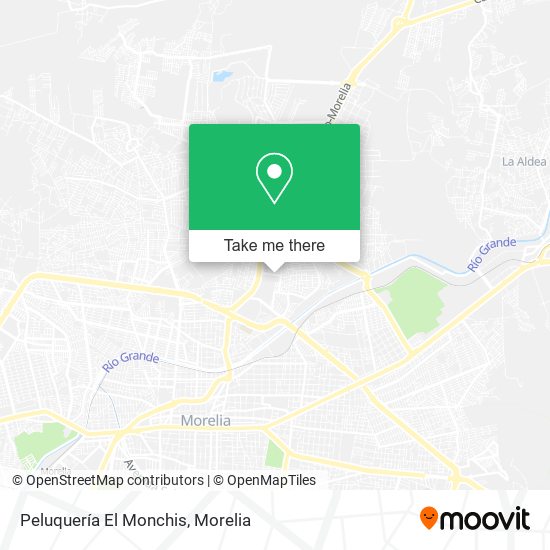 Mapa de Peluquería El Monchis