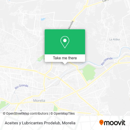 Aceites y Lubricantes Prodelub map