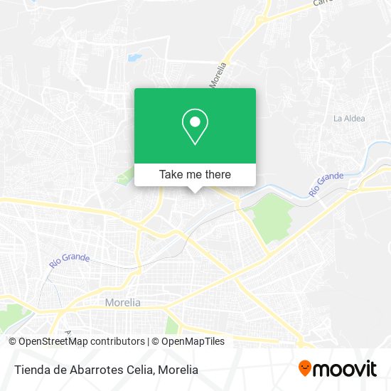Mapa de Tienda de Abarrotes Celia