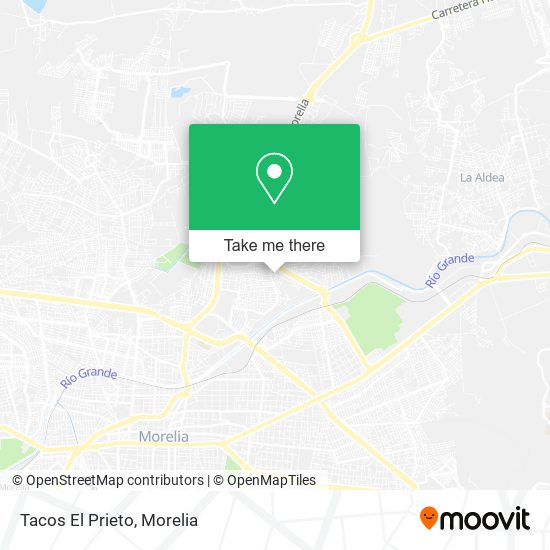 Mapa de Tacos El Prieto