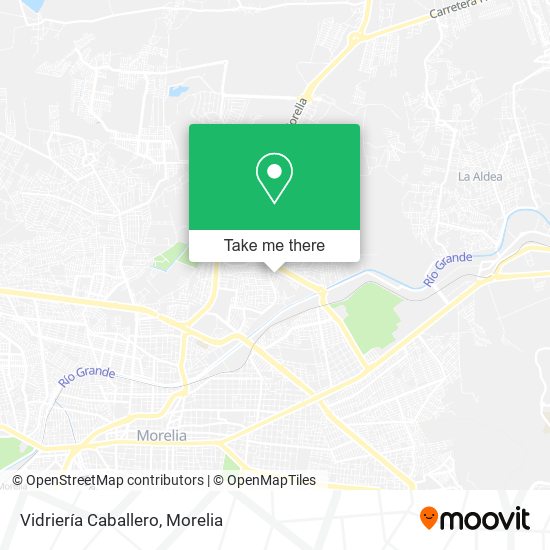 Vidriería Caballero map