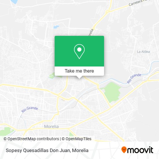 Sopesy Quesadillas Don Juan map