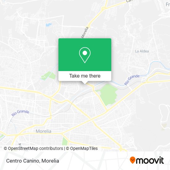 Mapa de Centro Canino