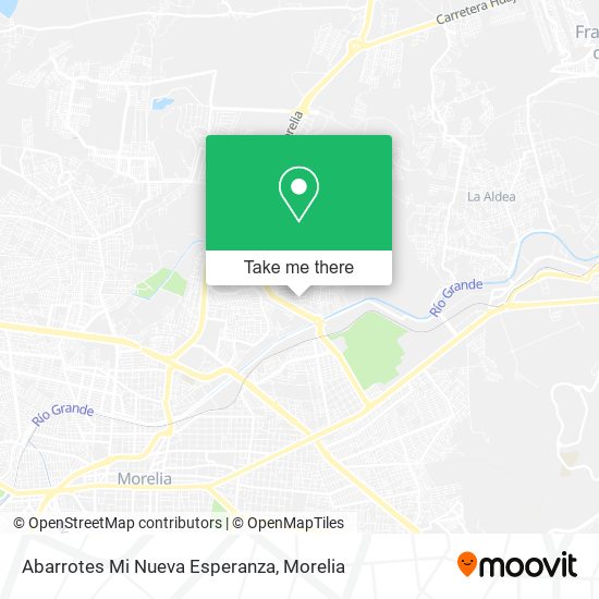 Mapa de Abarrotes Mi Nueva Esperanza