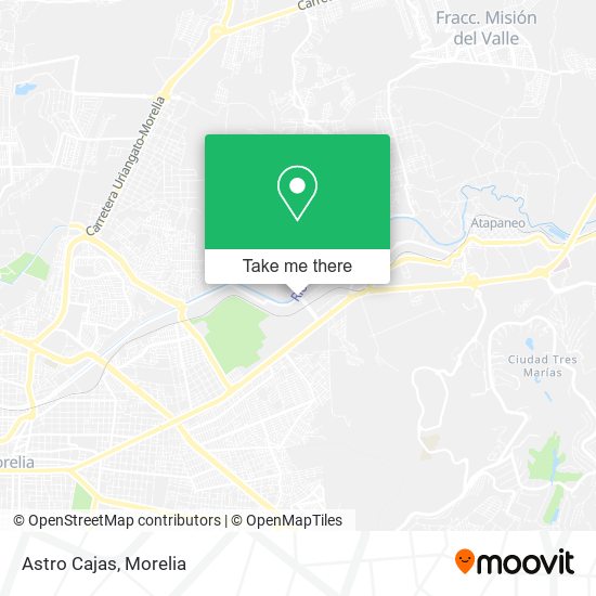 Mapa de Astro Cajas