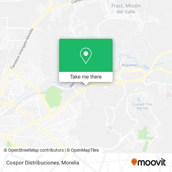 Mapa de Cospor Distribuciones