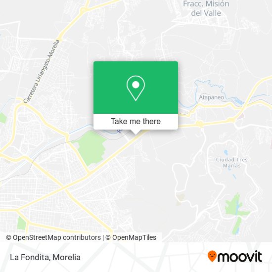 Mapa de La Fondita