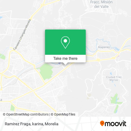 Ramírez Fraga, karina map