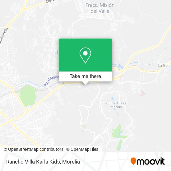 Mapa de Rancho Villa Karla Kids