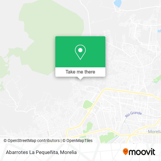 Mapa de Abarrotes La Pequeñita