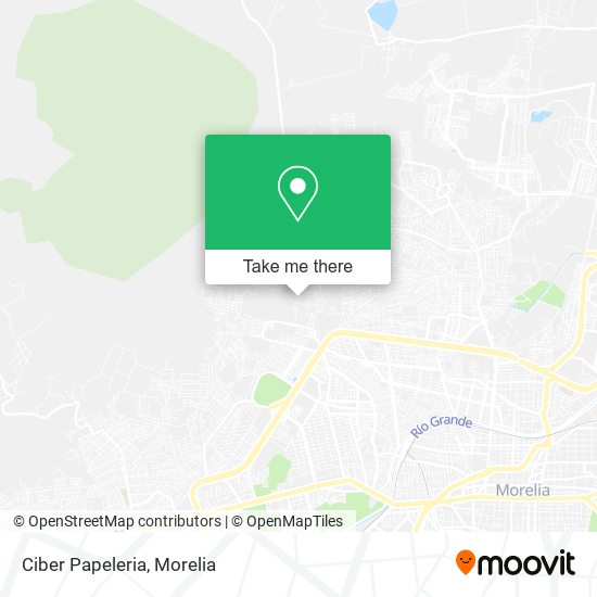 Mapa de Ciber Papeleria