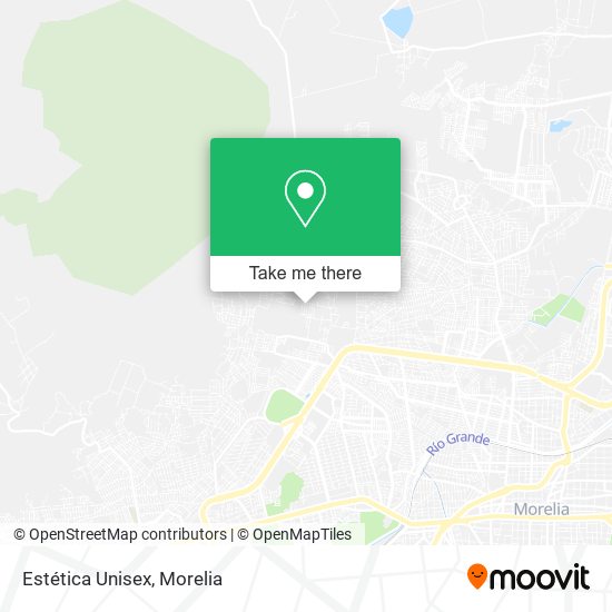 Mapa de Estética Unisex