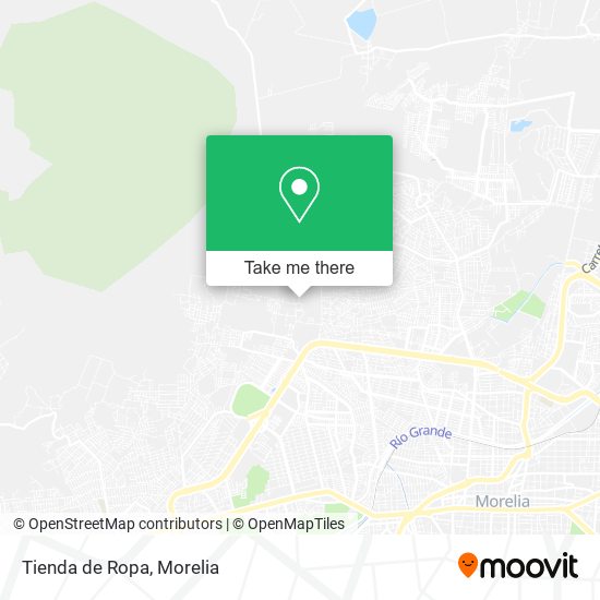 Tienda de Ropa map