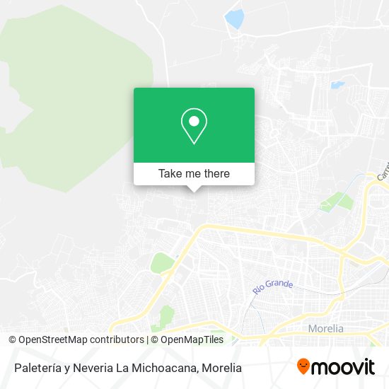 Paletería y Neveria La Michoacana map