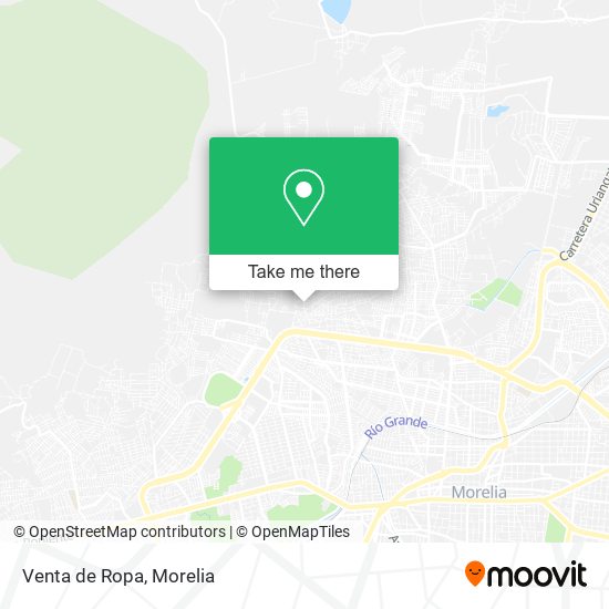 Mapa de Venta de Ropa
