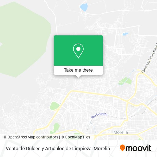 Venta de Dulces y Artículos de Limpieza map