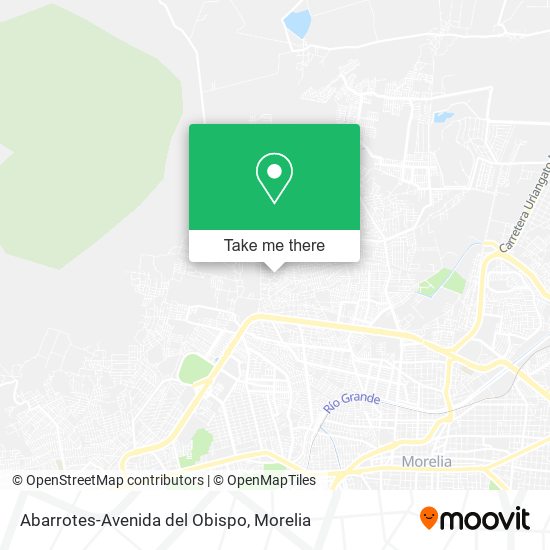 Abarrotes-Avenida del Obispo map