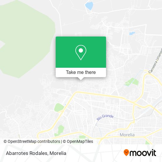 Abarrotes Rodales map