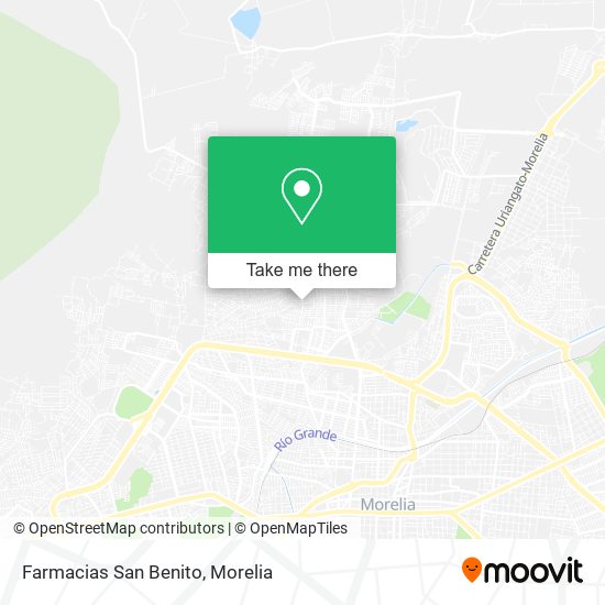 Mapa de Farmacias San Benito