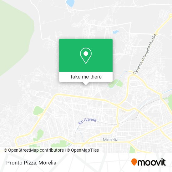 Mapa de Pronto Pizza
