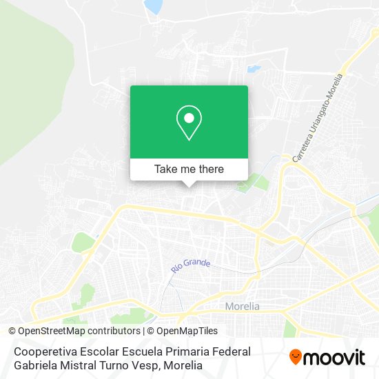 Cooperetiva Escolar Escuela Primaria Federal Gabriela Mistral Turno Vesp map