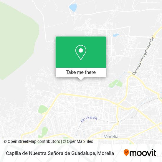 Capilla de Nuestra Señora de Guadalupe map