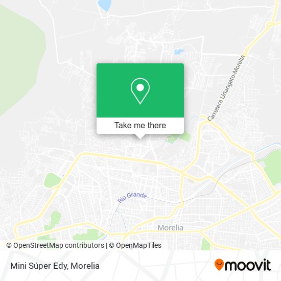 Mapa de Mini Súper Edy