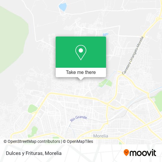 Mapa de Dulces y Frituras