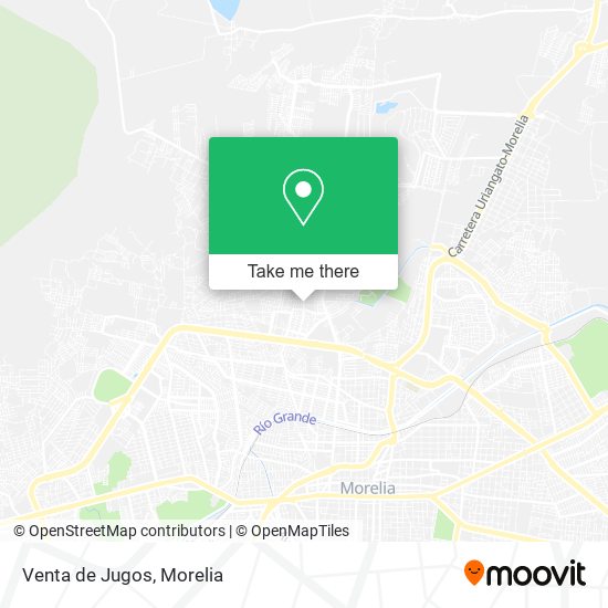 Mapa de Venta de Jugos