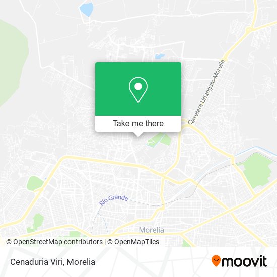 Mapa de Cenaduria Viri