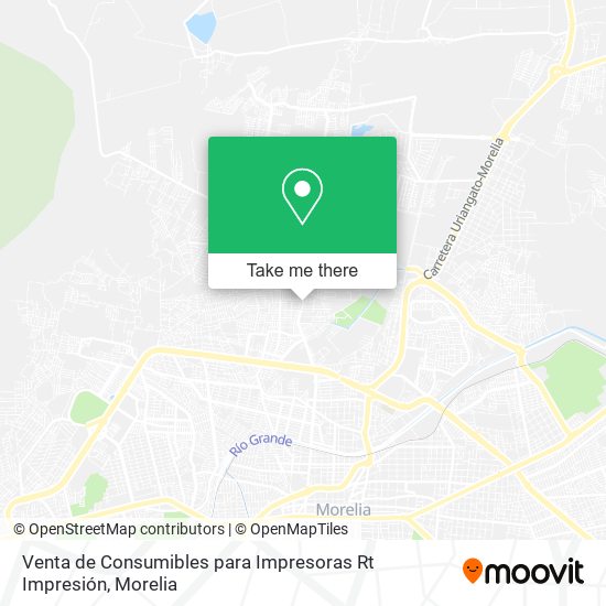 Venta de Consumibles para Impresoras Rt Impresión map