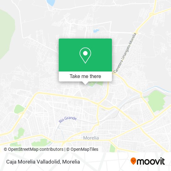 Mapa de Caja Morelia Valladolid