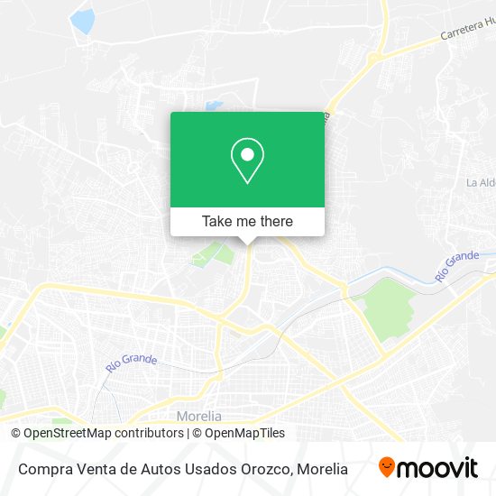 Compra Venta de Autos Usados Orozco map
