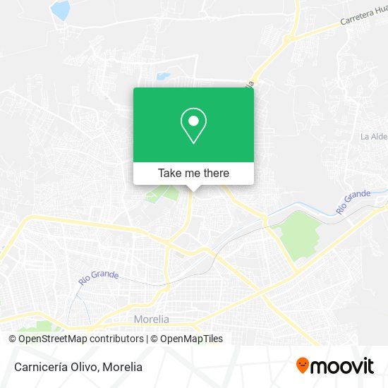 Mapa de Carnicería Olivo