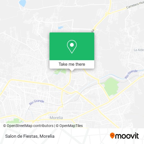 Mapa de Salon de Fiestas