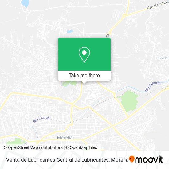 Venta de Lubricantes Central de Lubricantes map
