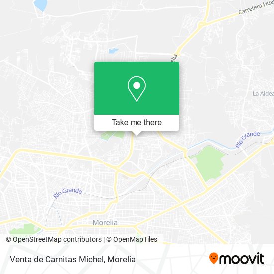 Venta de Carnitas Michel map
