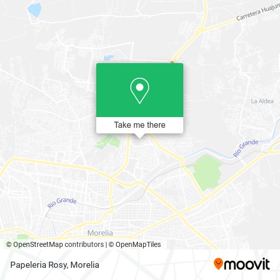 Mapa de Papeleria Rosy