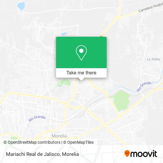 Mariachi Real de Jalisco map