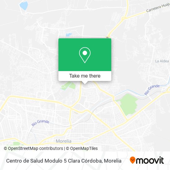 Centro de Salud Modulo 5 Clara Córdoba map