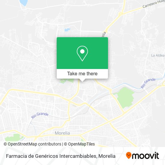Farmacia de Genéricos Intercambiables map