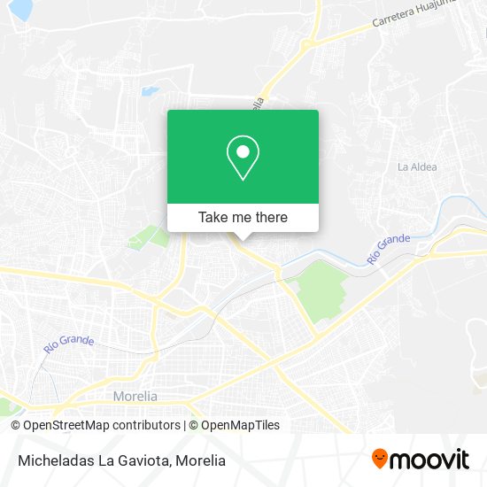 Mapa de Micheladas La Gaviota