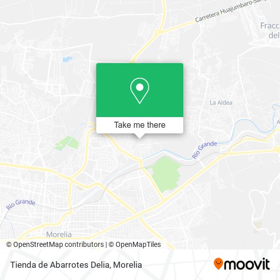 Mapa de Tienda de Abarrotes Delia