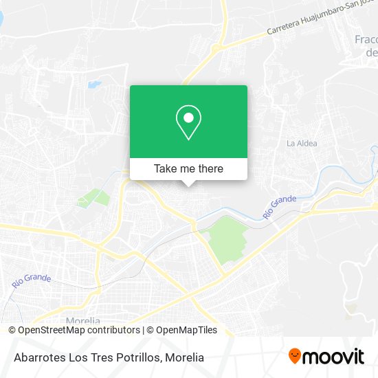 Abarrotes Los Tres Potrillos map