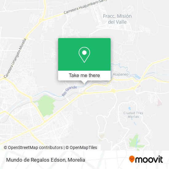 Mundo de Regalos Edson map