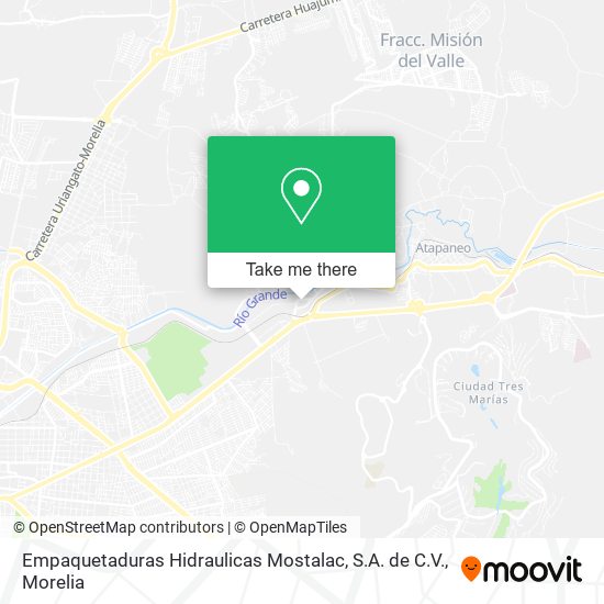 Mapa de Empaquetaduras Hidraulicas Mostalac, S.A. de C.V.