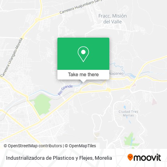 Mapa de Industrializadora de Plasticos y Flejes