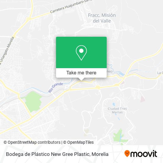Mapa de Bodega de Plástico New Gree Plastic